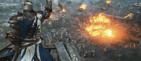 Ubisoft рекламирует For Honor в The Division