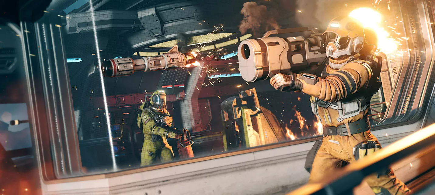 10 минут геймплея кооперативного PVE-шутера Jump Ship