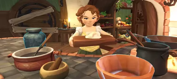 Геймплей симулятора мирной жизни хоббитов Tales of the Shire