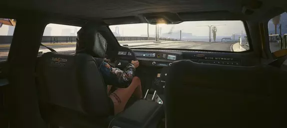 В Cyberpunk 2077 добавили работу водителем боевого такси