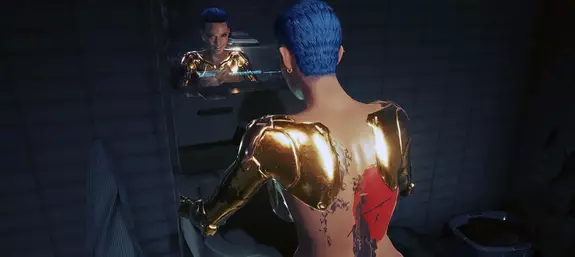 В Cyberpunk 2077 переделали все анимации для режима от третьего лица