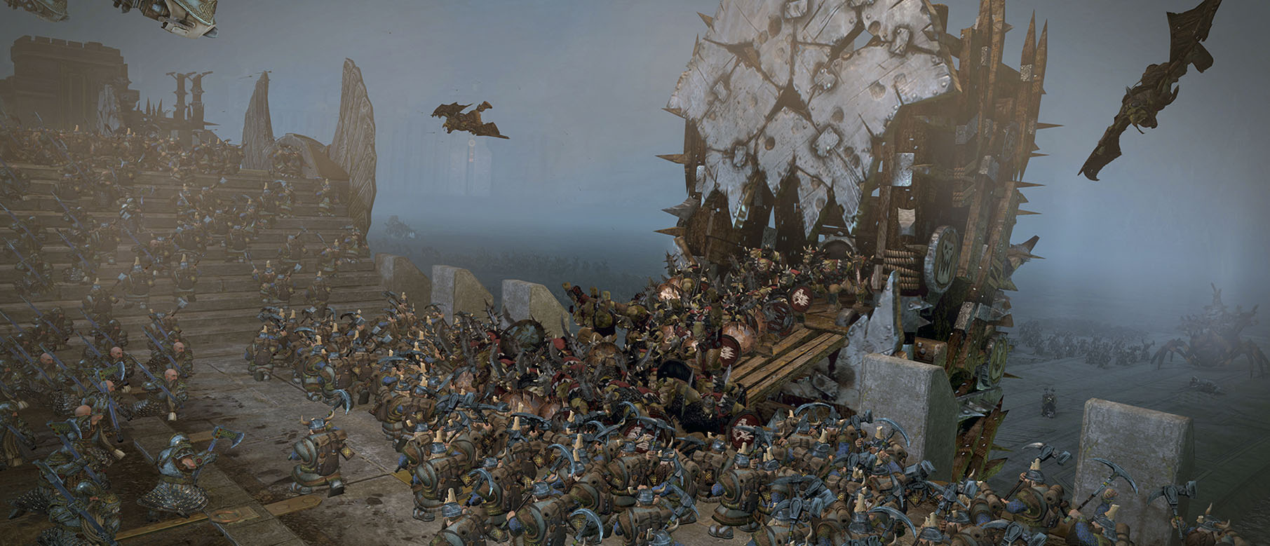 3 новых скриншота Total War: Warhammer демонстрирующие осады