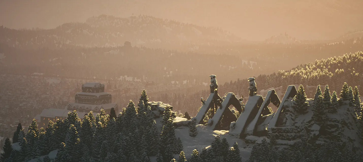Реалистичный Виндхельм из The Elder Scrolls V: Skyrim