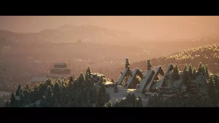 Реалистичный Виндхельм из The Elder Scrolls V: Skyrim Реалистичный Виндхельм из The Elder Scrolls V: Skyrim