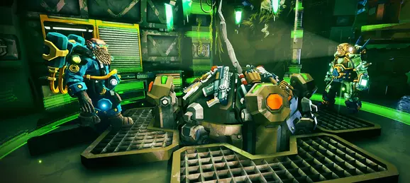 Геймплей кооперативного роуглайк-экшена Deep Rock Galactic: Rogue Core