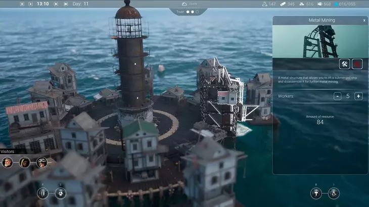 Первый трейлер Drownlight — градостроительного сурвайвала в затопленном мире