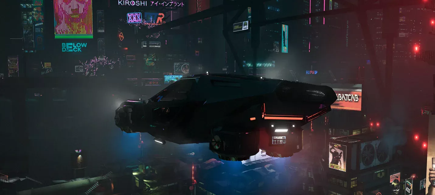 Моддер снял лимит скорости для всех машин в Cyberpunk 2077