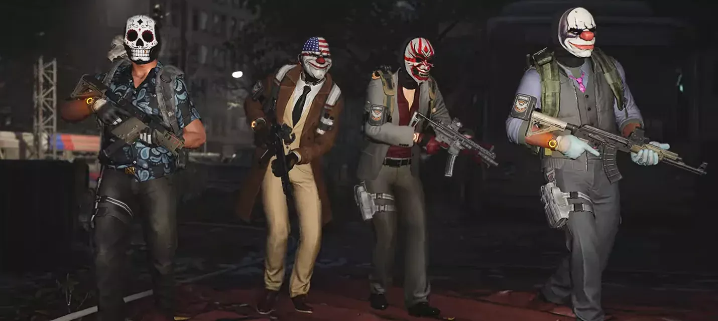 В The Division 2 стартовал кроссовер с Payday
