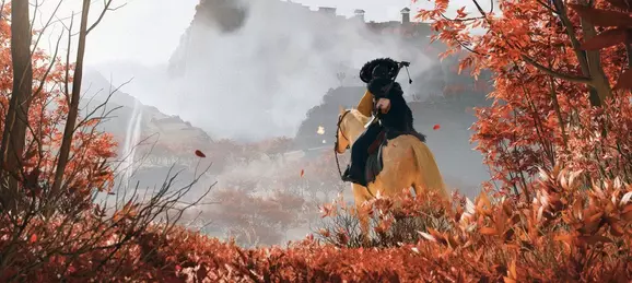 Карта Ghost of Yotei такого же размера, как в Tsushima, но ощущается масштабнее