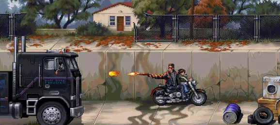 Ретро-сайдскроллер Terminator 2D: No Fate перенесли на конец октября