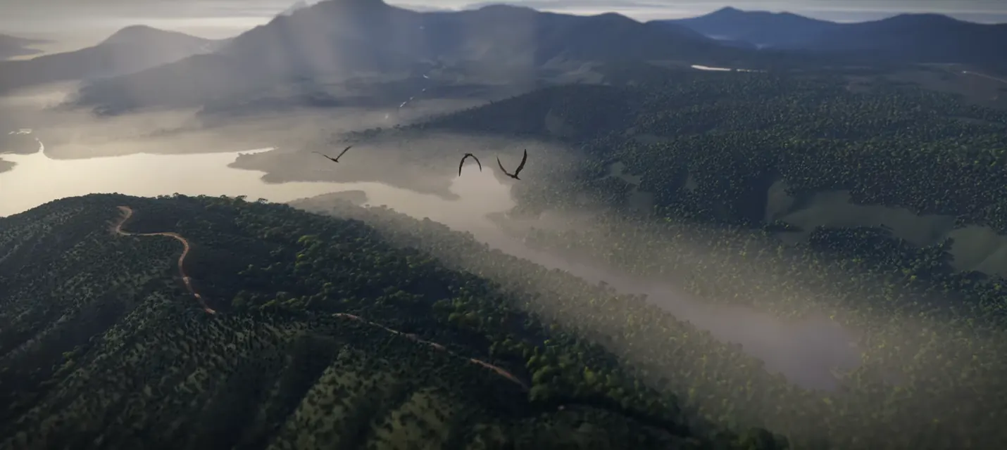 В Microsoft Flight Simulator добавят острова и динозавров из «Мира Юрского периода»