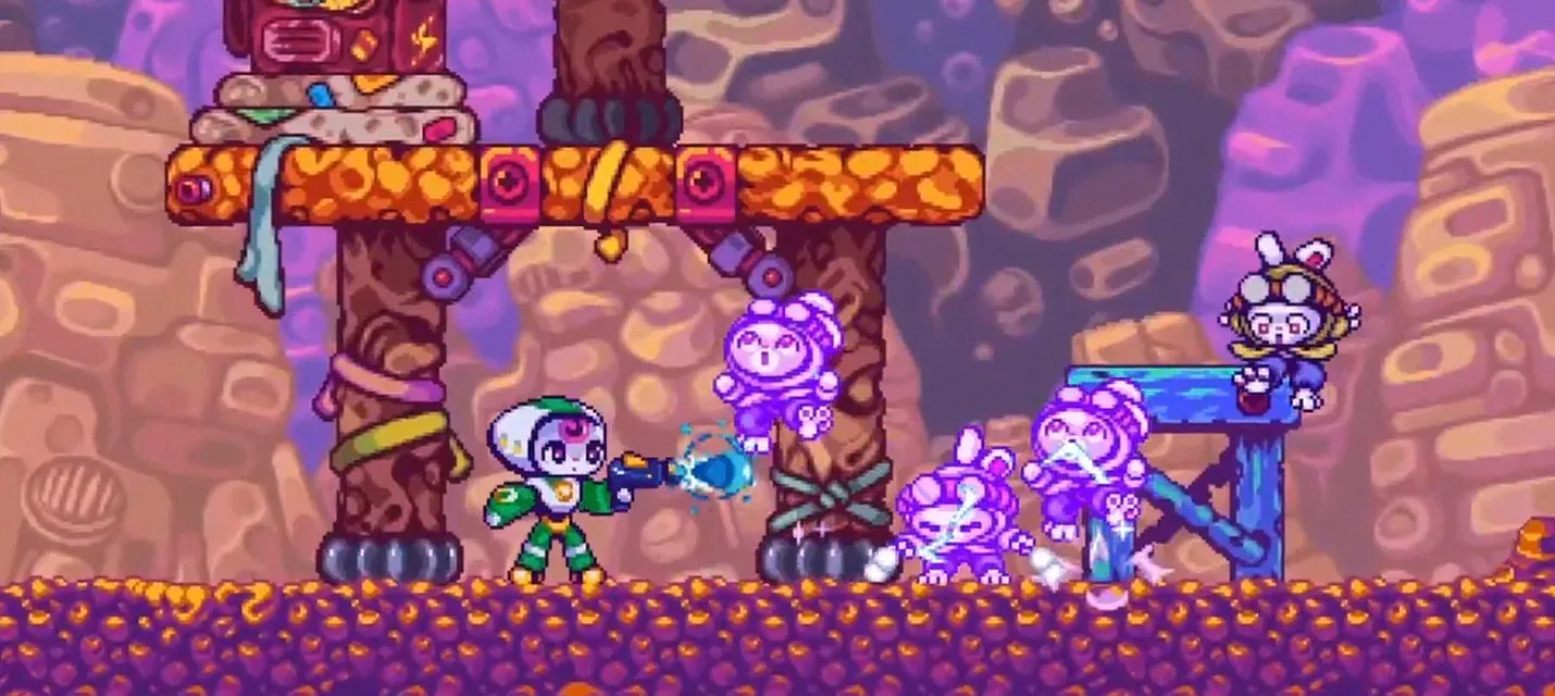 Анонсирована 2D-платформер Paloo Spiral — мультяшный экшен с комбо и инопланетянами