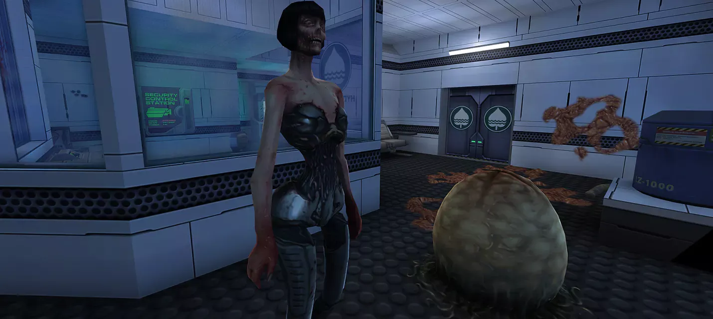 Текстура дверей-сфинктеров в System Shock 2 основана на видеозаписи колоноскопии продюсера