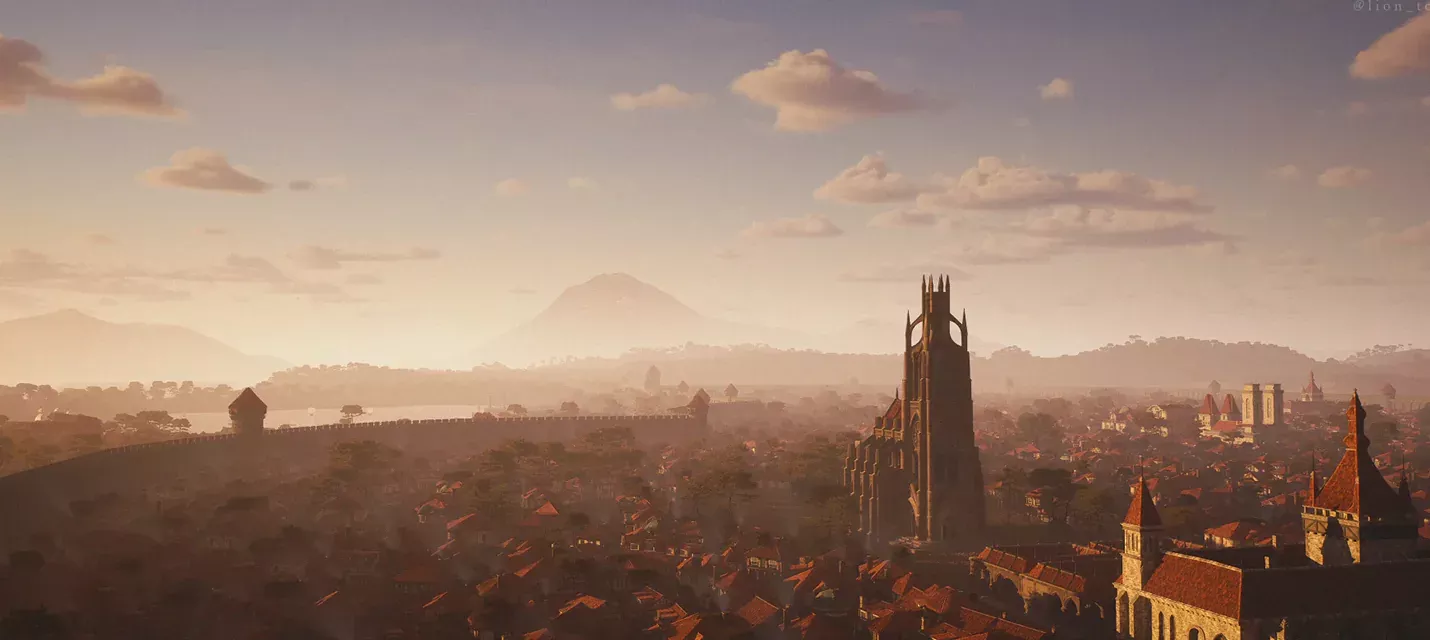 Художник воссоздал реалистичный Анвил из Oblivion на Unreal Engine 5 с 16-кратной детализацией