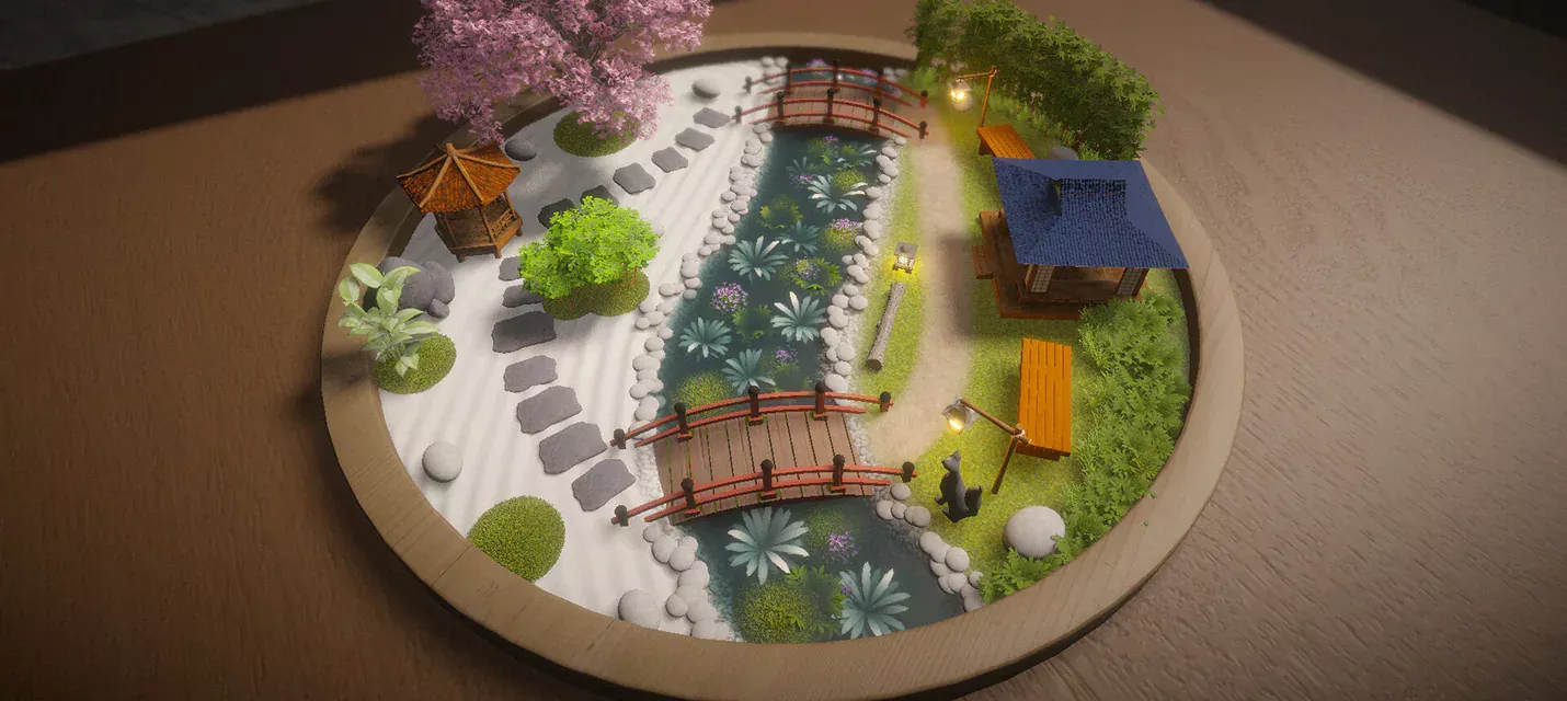 Авторы медитативной песочницы о создании садов Dream Garden показали свои работы — Хогвартс и хоббичью нору