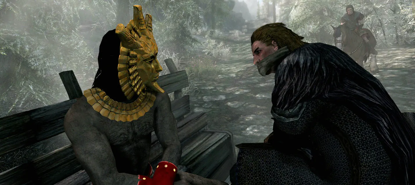 Дагот Ура сделали «мемным» компаньоном Довакина в The Elder Scrolls V: Skyrim