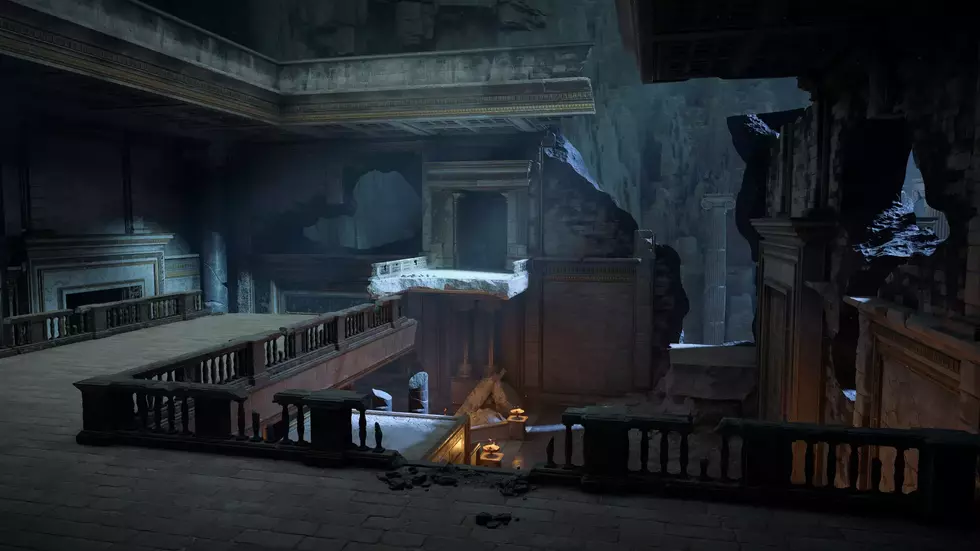 Скриншоты окружения отмененной мультиплеерной God of War от Bluepoint Games