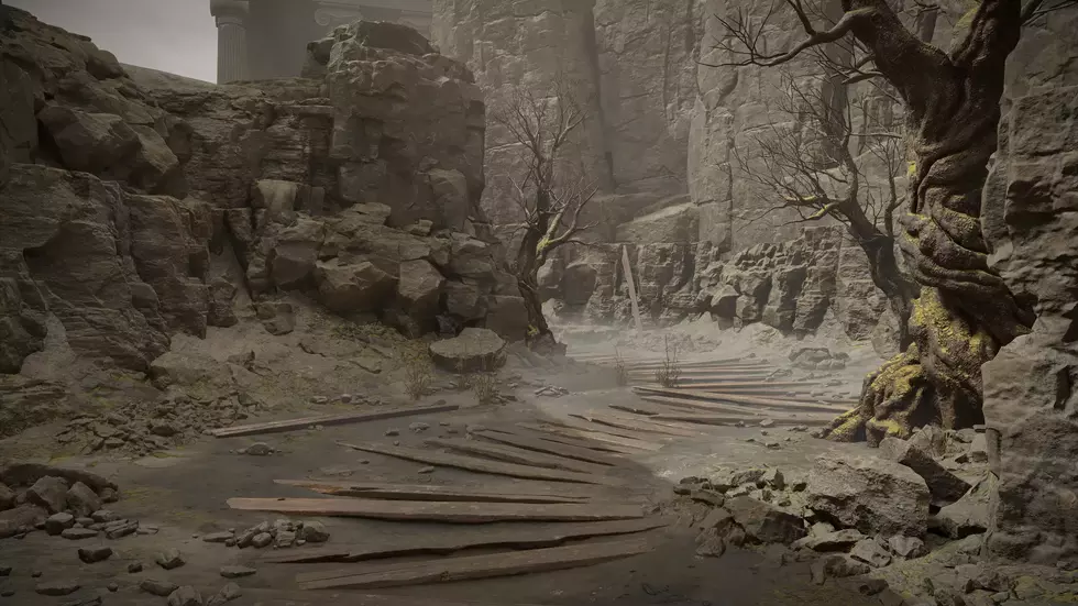Скриншоты окружения отмененной мультиплеерной God of War от Bluepoint Games