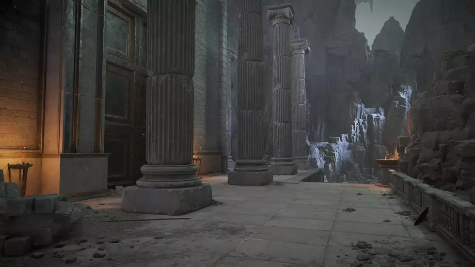 Скриншоты окружения отмененной мультиплеерной God of War от Bluepoint Games