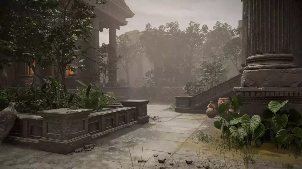 Скриншоты окружения отмененной мультиплеерной God of War от Bluepoint Games