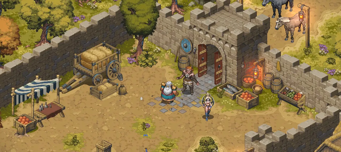THQ Nordic анонсировала 16-битную RPG Sacred: Last Pixel of Ancaria