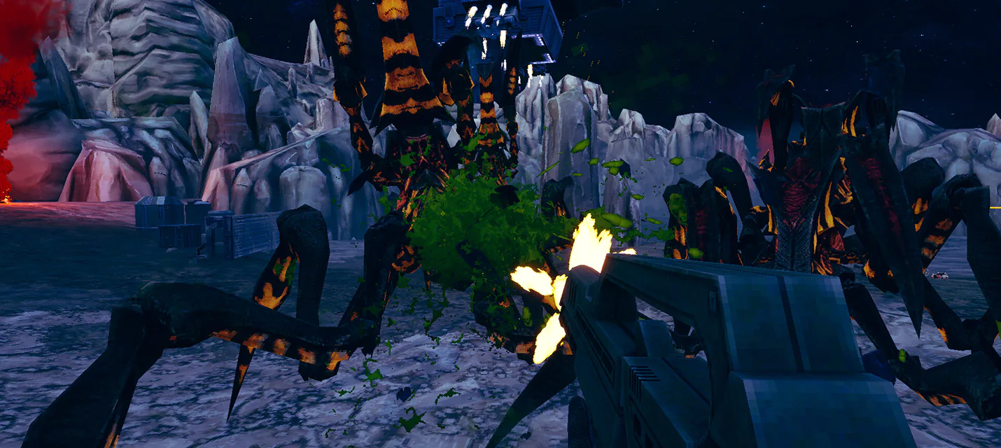 Первый трейлер ретро-шутера Starship Troopers: Ultimate Bug War!