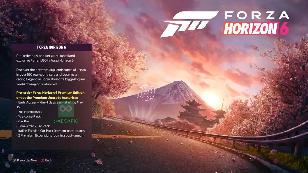 Слух: Forza Horizon 6 может выйти 19 мая