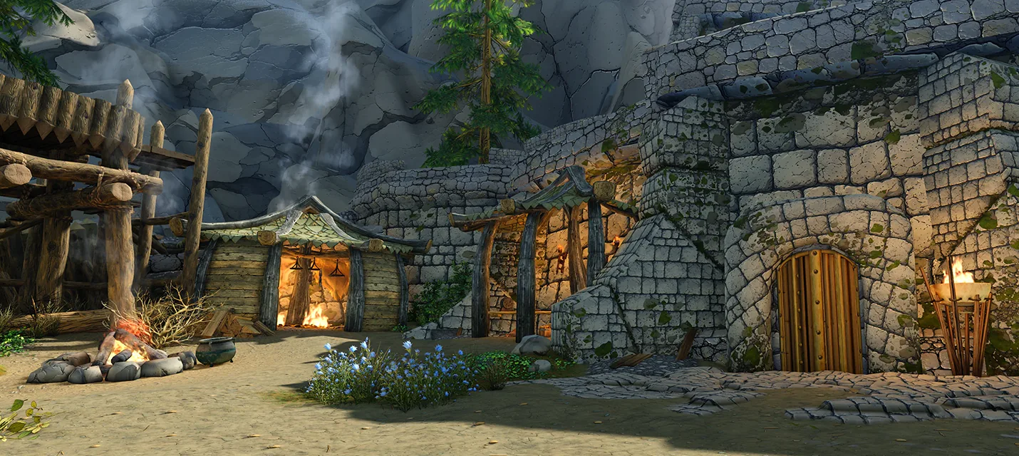 Для Skyrim вышел мод A Ghibli Skyrim: Dungeons and Forts — подземелья и крепости в стиле Studio Ghibli