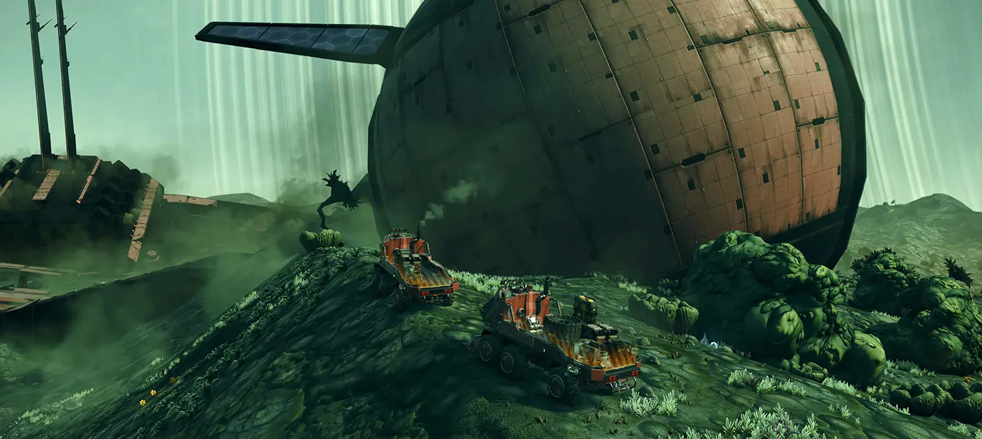 No Man’s Sky получила обновление Remnant — переработка «Колосса» и управление гравитацией