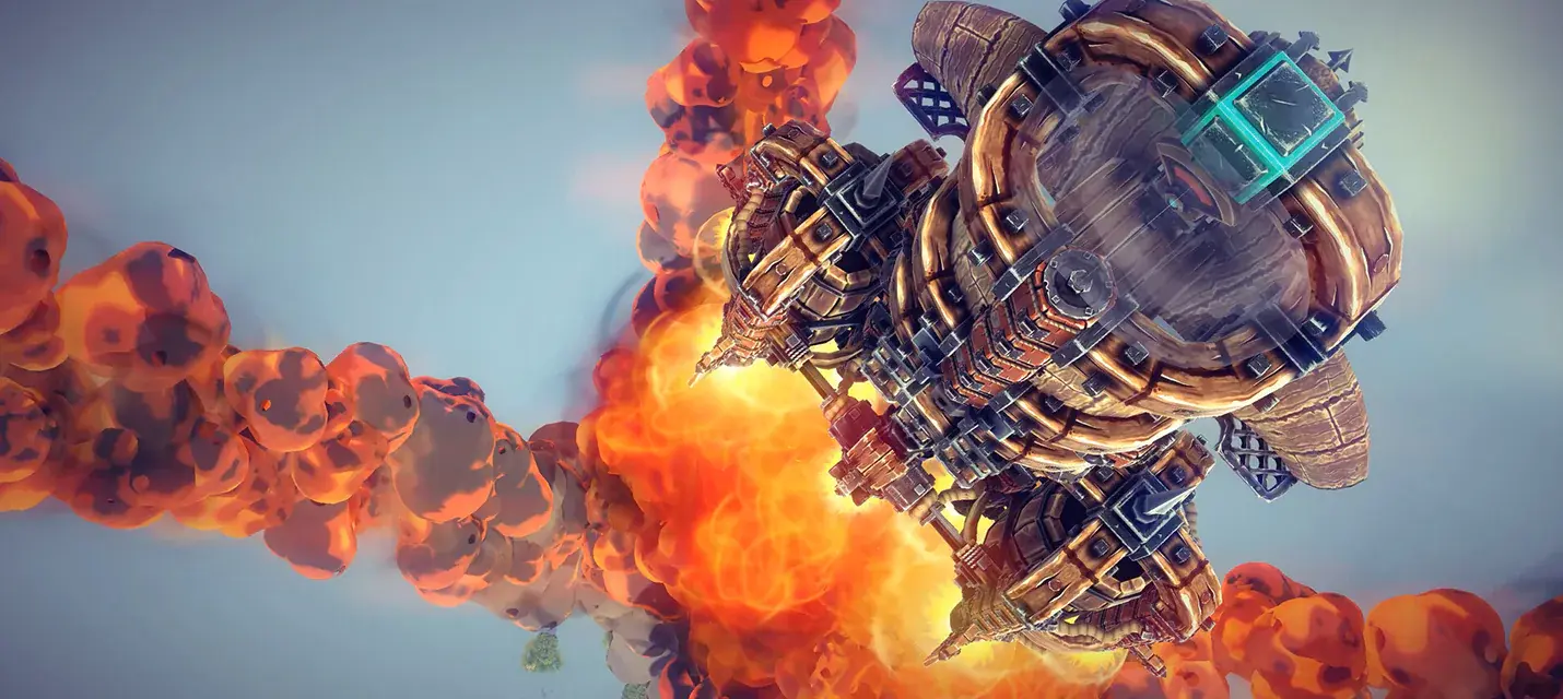 Besiege отправляется в космос — анонсировано дополнение The Broken Beyond