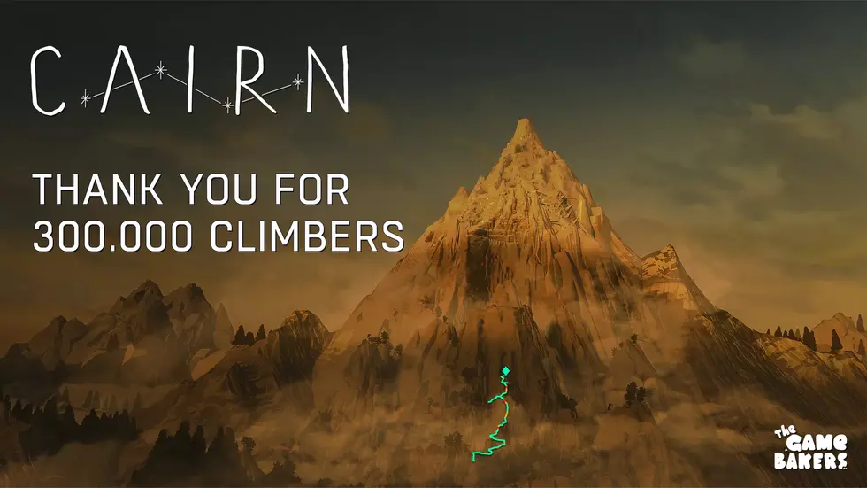 Симулятор альпинизма Cairn преодолел отметку в 300 тысяч проданных копий
