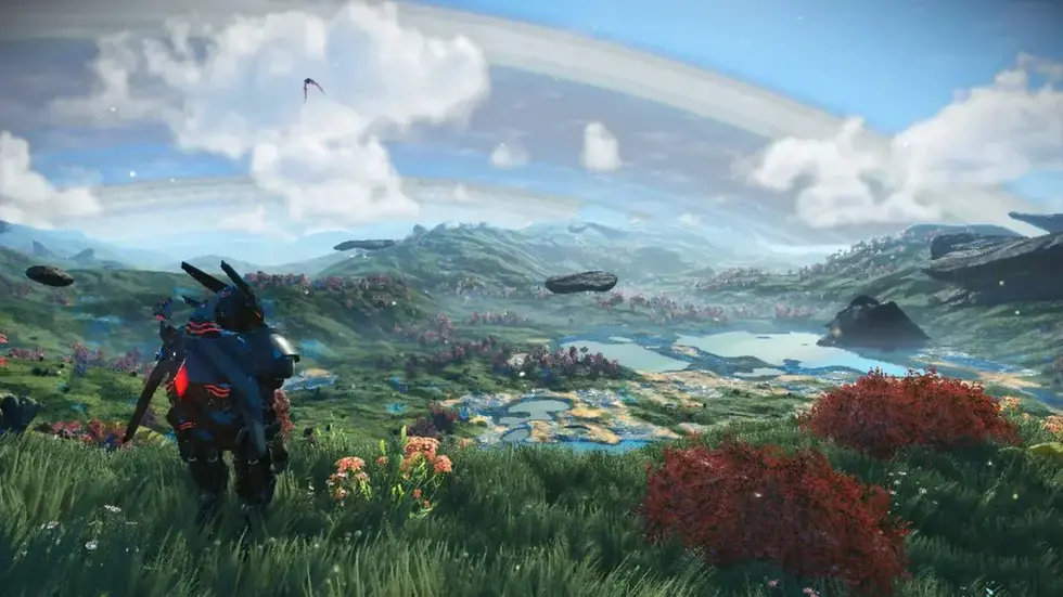 В No Man's Sky нашли планету, похожую на сурвайвал-песочницу Light No Fire — следующую игру Hello Games