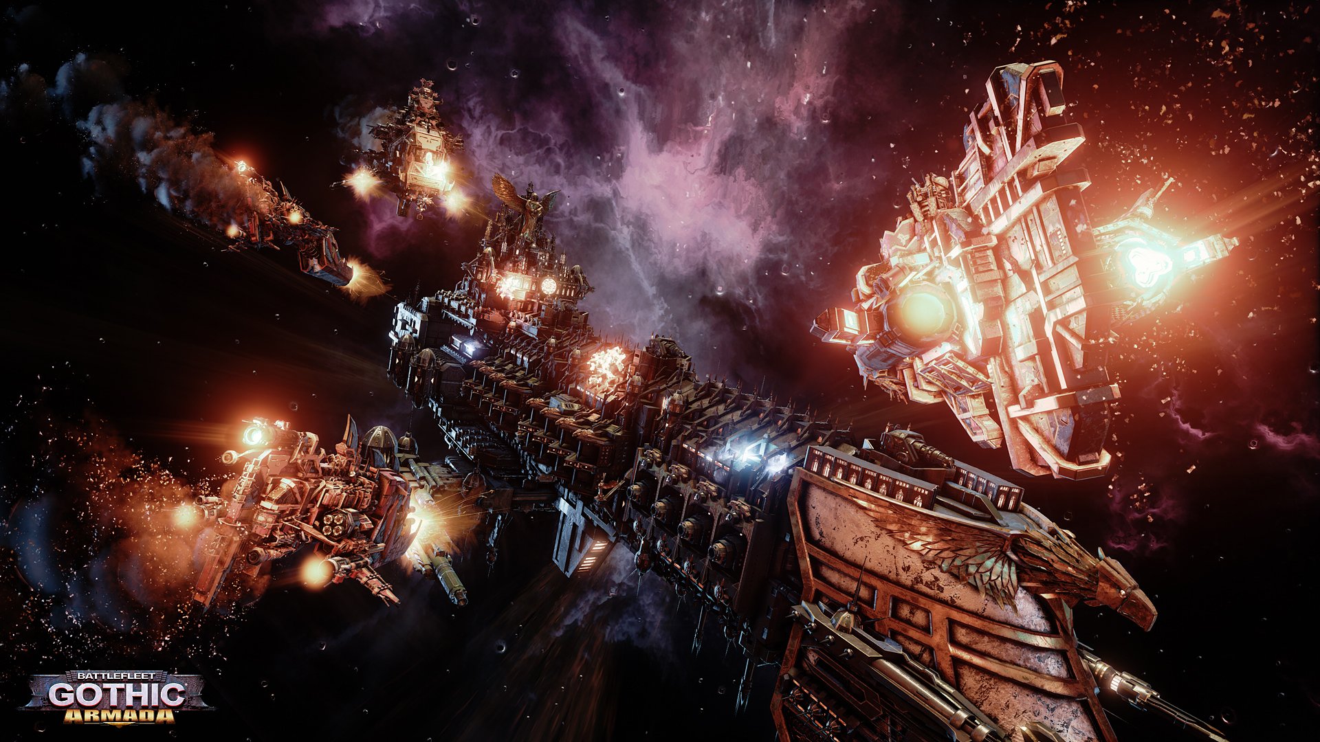 Новый трейлер Battlefleet Gothic: Armada