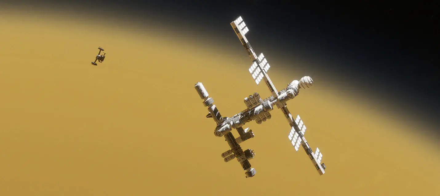 Space Hauler — симулятор грузовых перевозок на Титане с реалистичной физикой