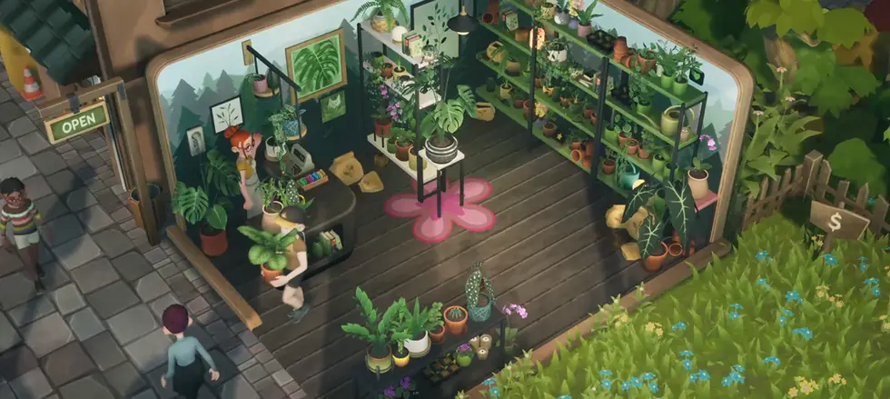 Симулятор цветочного магазина Leafy Corner выйдет 30 июля