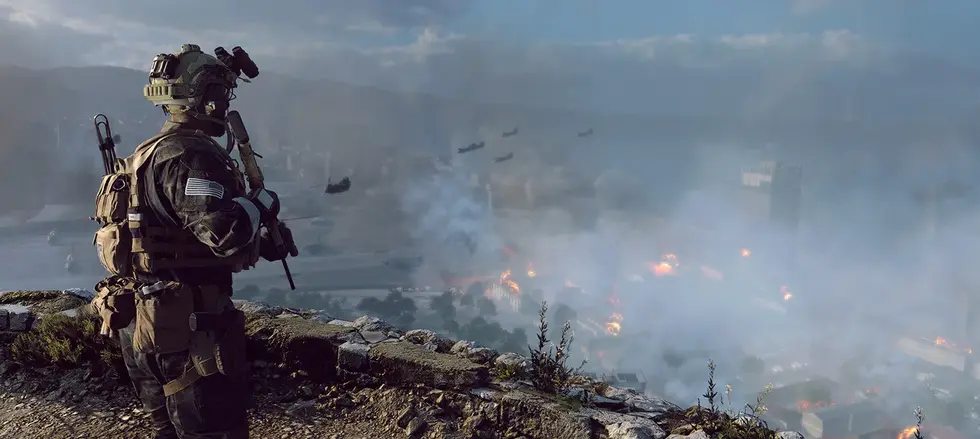 Геймплей Battlefield 6 на карте «Tsuru Reef» с катерами и боевыми судами