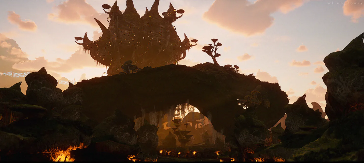Садрит Мору из Morrowind воссоздали в «лорном» масштабе