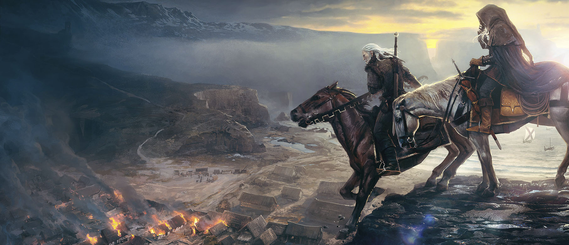 Работы Бартоломея Гавела, концепт-художника CD Projekt RED