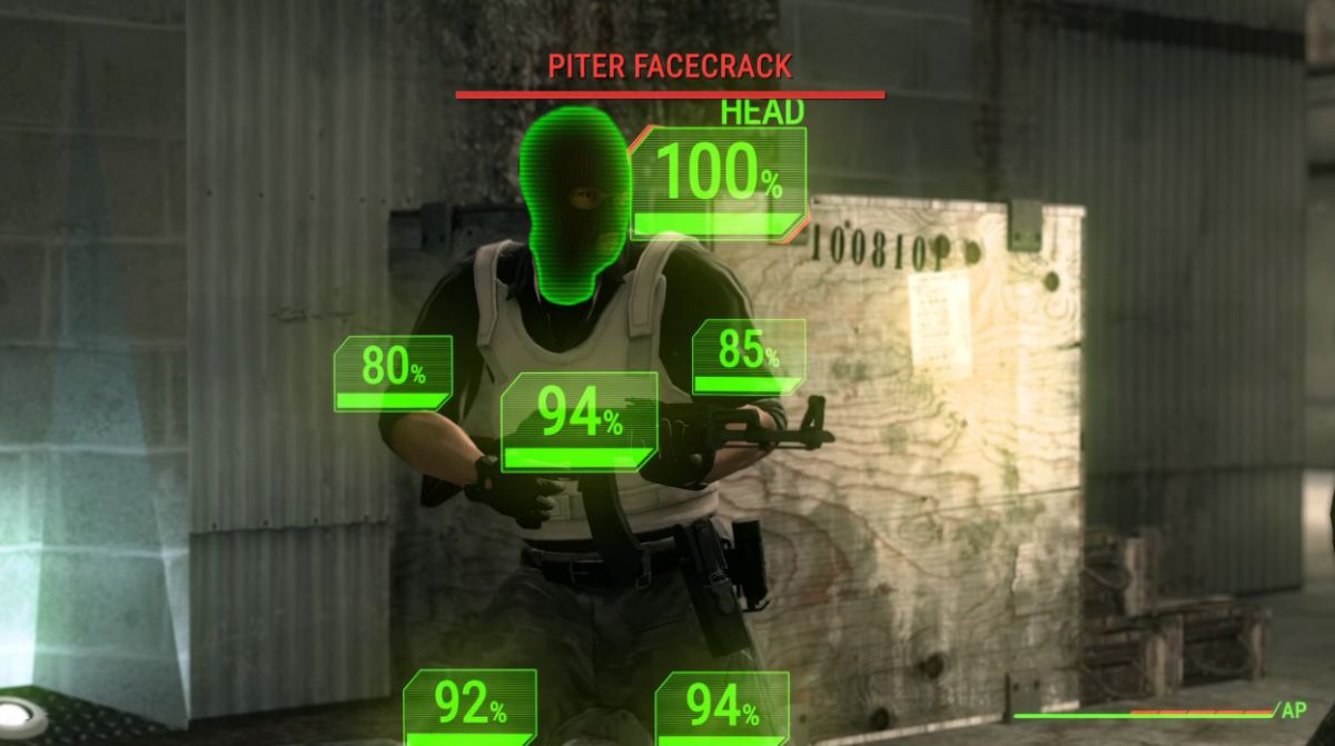 Как бы выглядел CS: GO вместе с Fallout V.A.T.S.