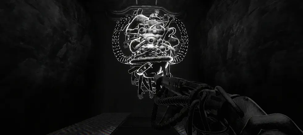 Геймплейный трейлер брутального ретро-шутера Blast Vein