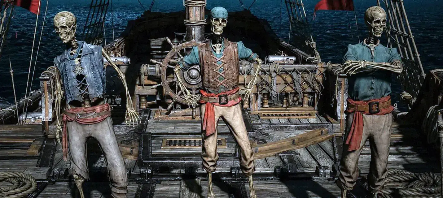 Как в ремейке Assassin’s Creed Black Flag превратить команду корабля в скелетов