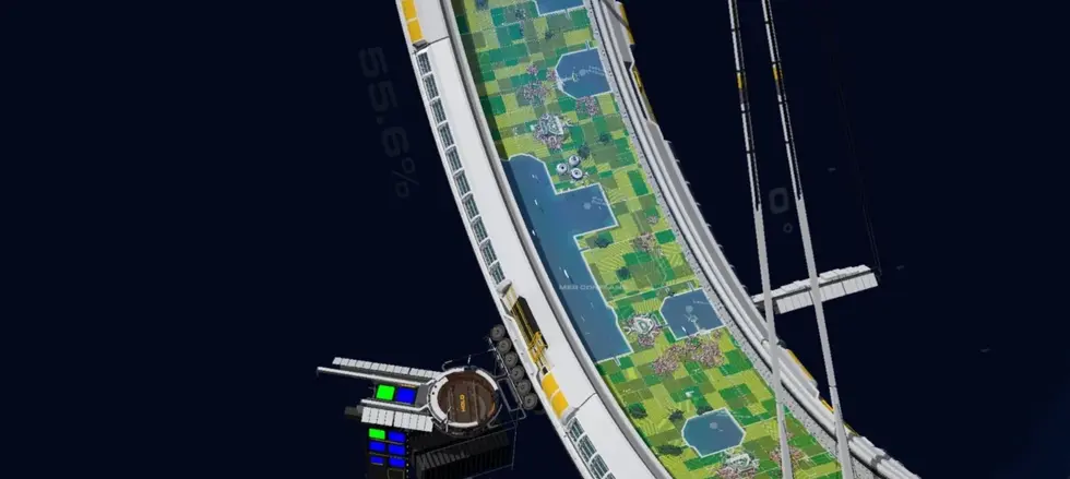 Анонсирована градостроительная головоломка Ringworld Architect о создании миров-колец