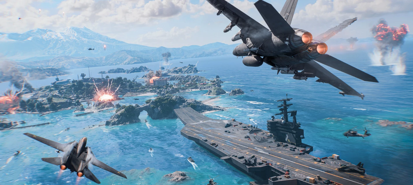 Разработчики Battlefield 6 показали геймплейный трейлер карты «Уэйк-Айленд»
