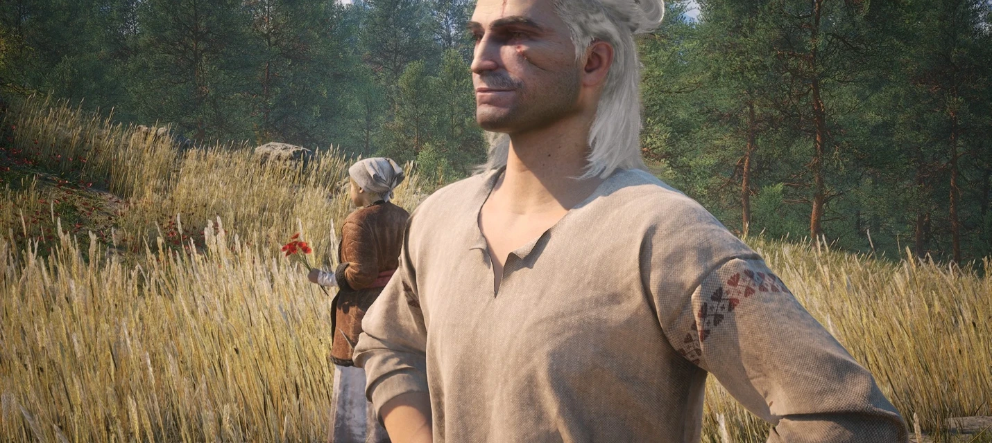 Моддер перенёс Геральта в The Blood of Dawnwalker