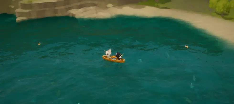 Студия Polymer анонсировала кооперативную рыбалку Paddle Cats на двоих