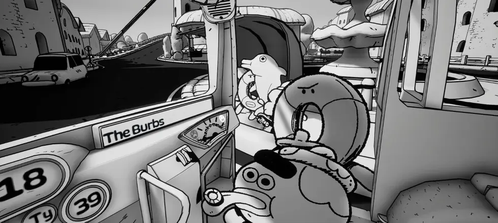 Double Fine анонсировала комедийный симулятор водителя автобуса Thank You Bus Driver
