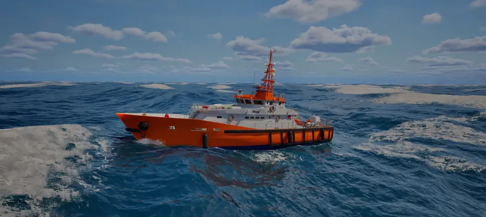 12 минут геймплея морского симулятора  Professional Ship Simulator