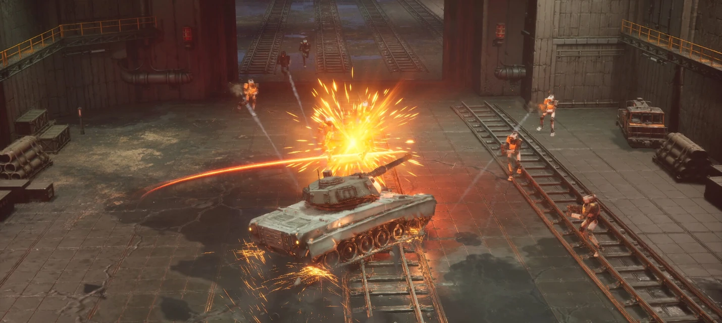 Создатели Ultra Age анонсировали Slam Tank — скоростной экшен про сражения в ближнем бою на танках