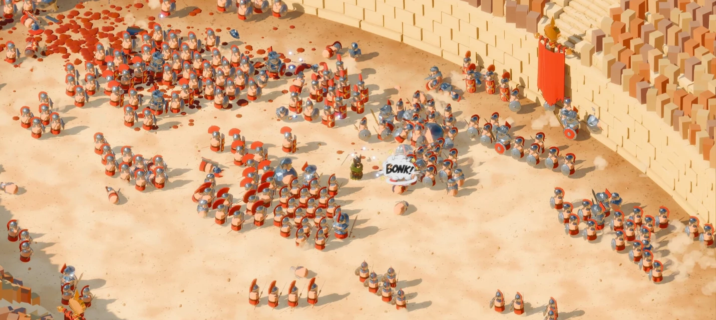 Вышло демо минималистичного «рогалика» Mini Gladiators
