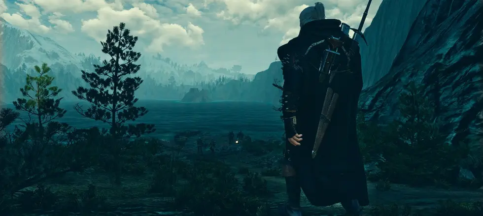 Геральт против утопцев — CDPR показала сравнение The Witcher 3: WIld Hunt с ремастером